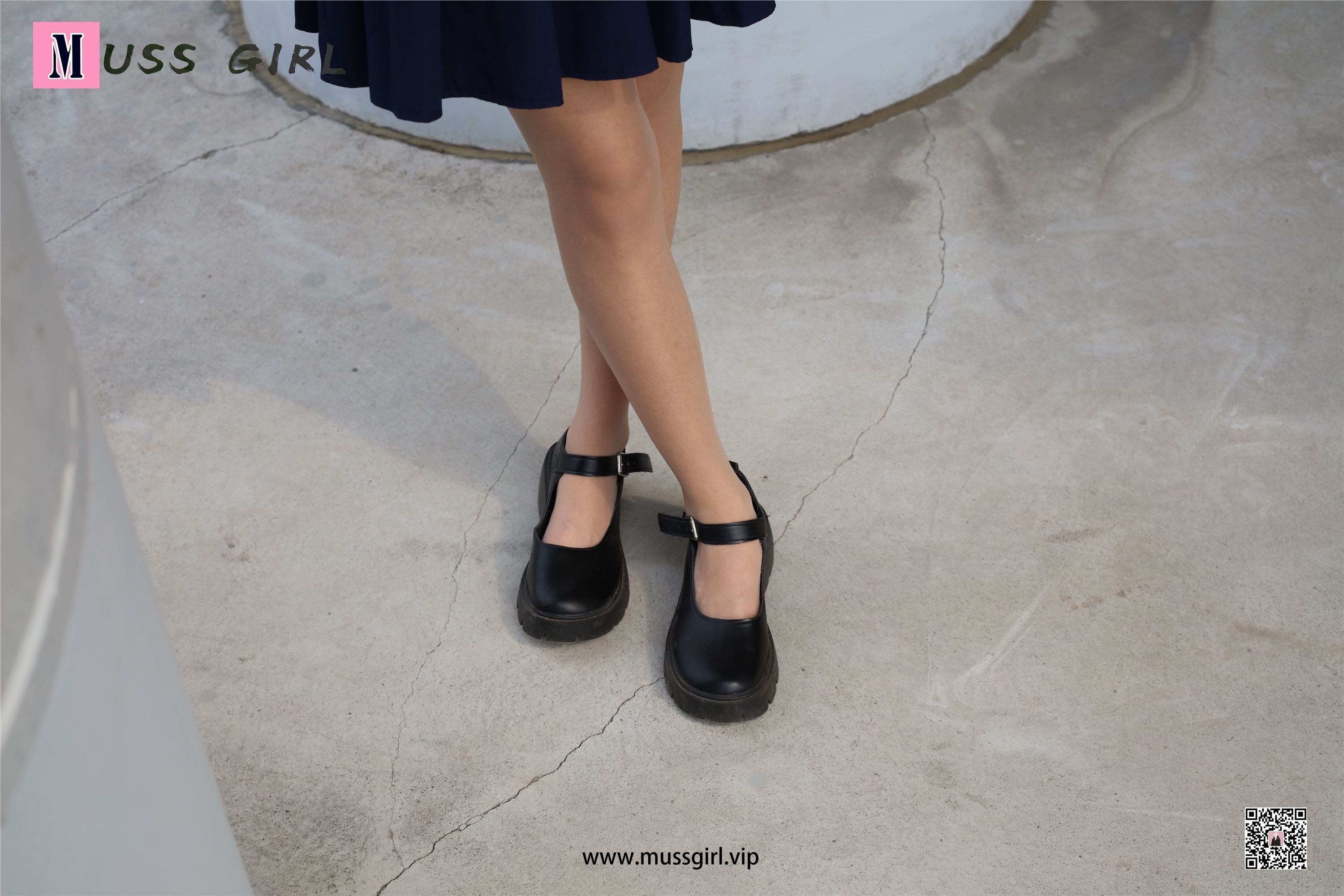 MussGirl慕丝女郎  NO.214 楼梯JK制服肉丝